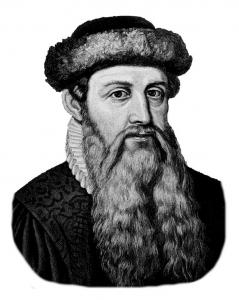 Johannes Gooseflesh Gutenberg
